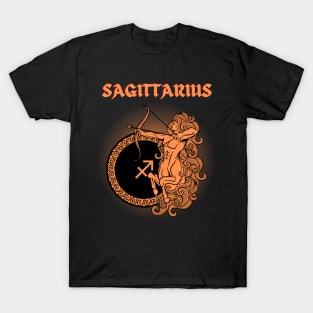 Sagittarius Centaur Gothic Style T-Shirt